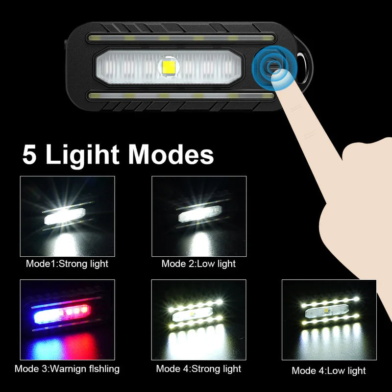 LED Red and Blue Shoulder Police Ligh