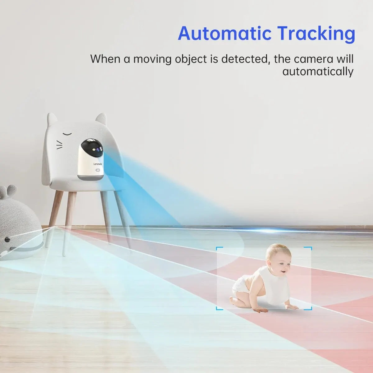 Lenovo 3MP 5G WiFi Camera Auto Tracking