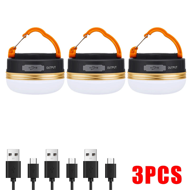 High Power Camping Lantern Tents Lamp USB Rechargeable Royal Lights & Home Decor