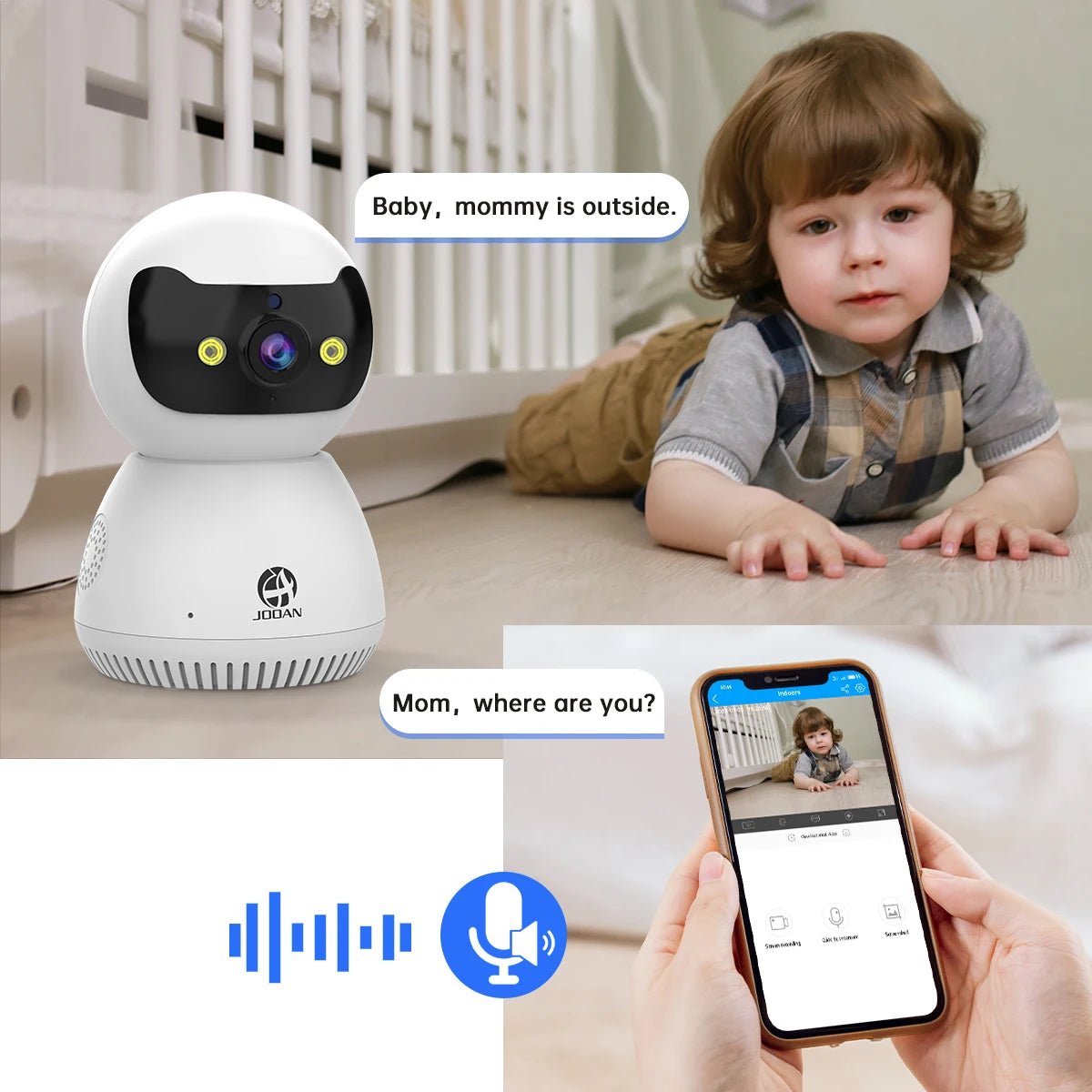 5MP 3MP IP Camera 5G WiFi Smart Home Indoor Wireless IP Surveillance Camera