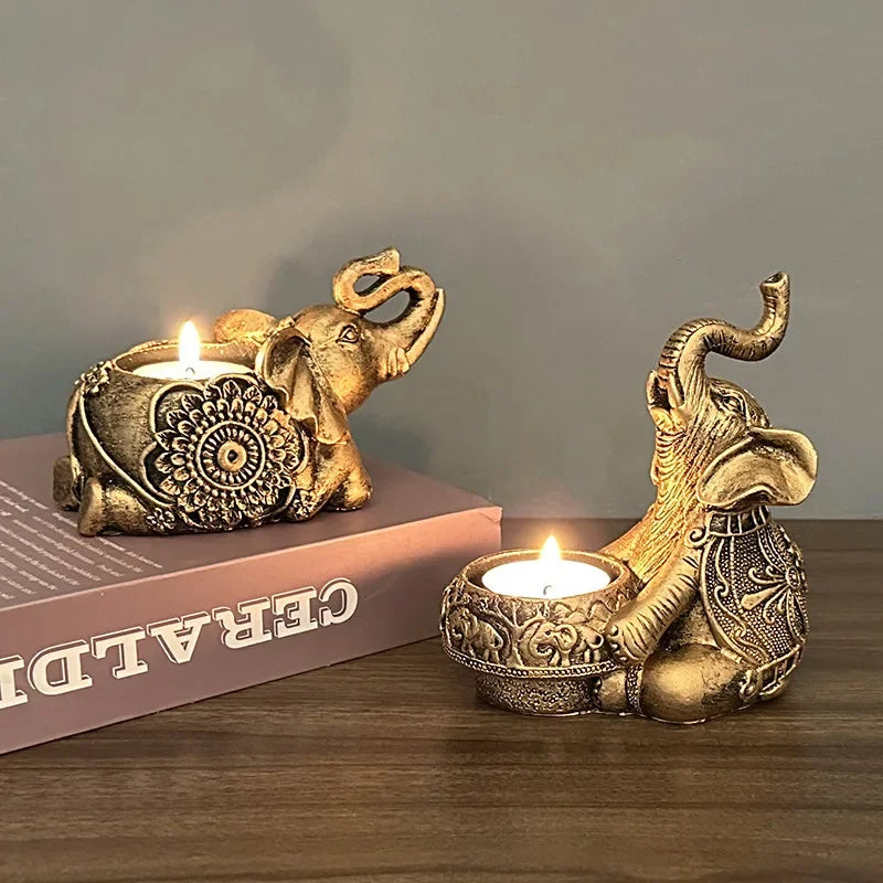 Candle Holders Elephant