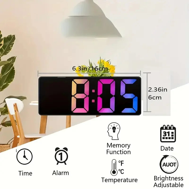 Latest Digital LED Alarm Clock Royal Lights & Home Decor