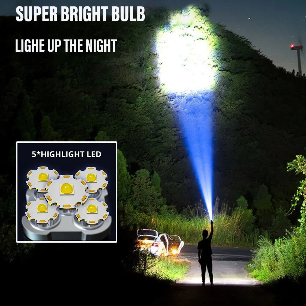 Led Flashlights Rechargeable