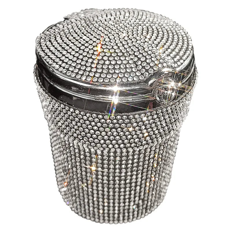 Car luxury Ashtray Portable Bling Cigarette Smokeless Royal Lights & Home Decor