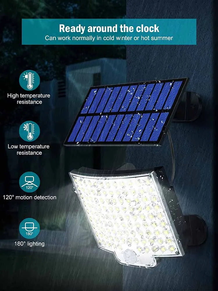 LED Solar Light Outdoor Waterproof with Motion Sensor Royal Lights & Home Decor