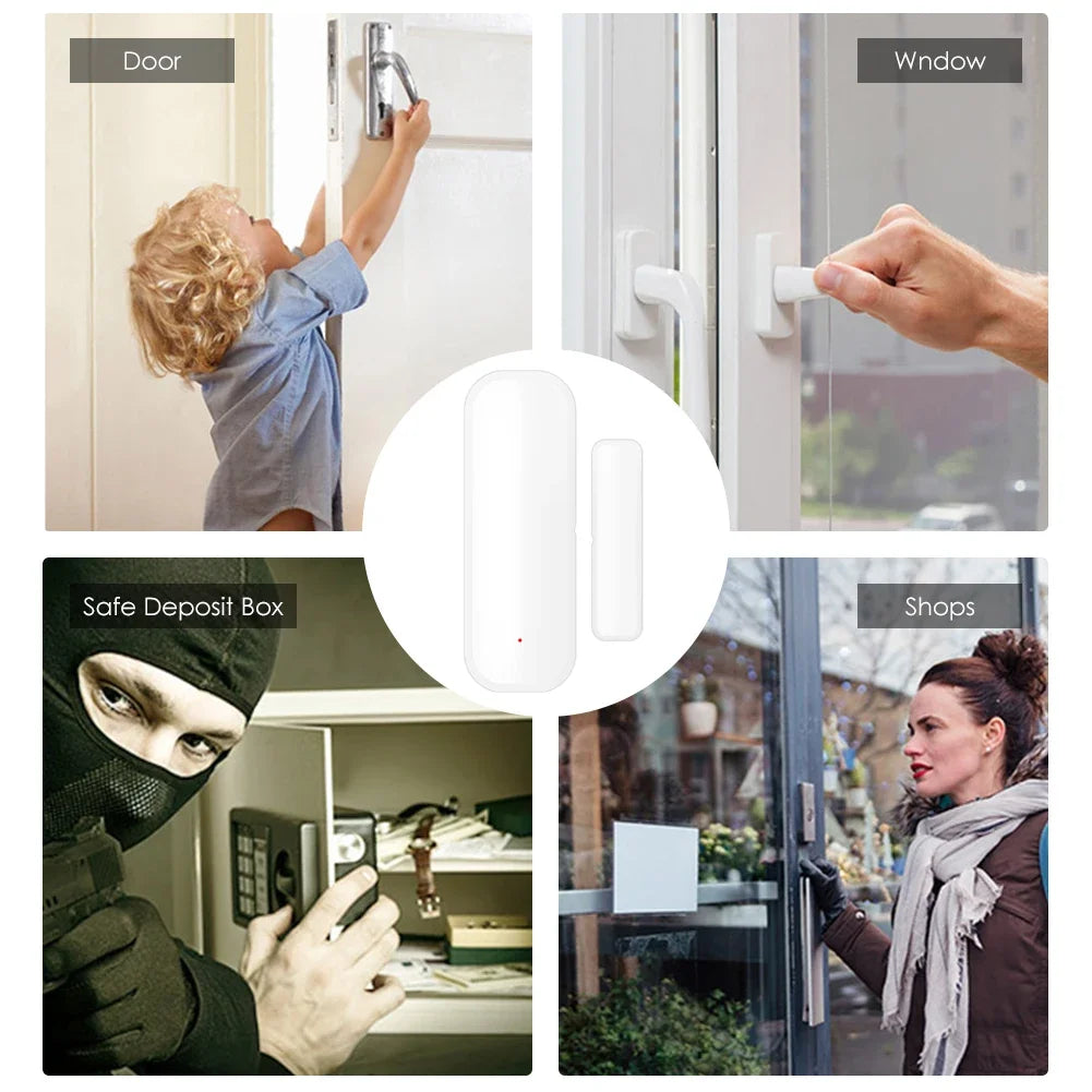 Door Sensor Window Sensor Smart Home Wireless Door Detector Royal Lights & Home Decor