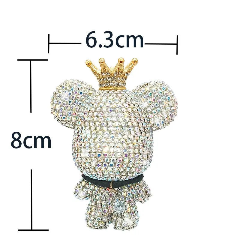 Cute Bear Car Fragrance Perfume Royal Lights & Home Decor