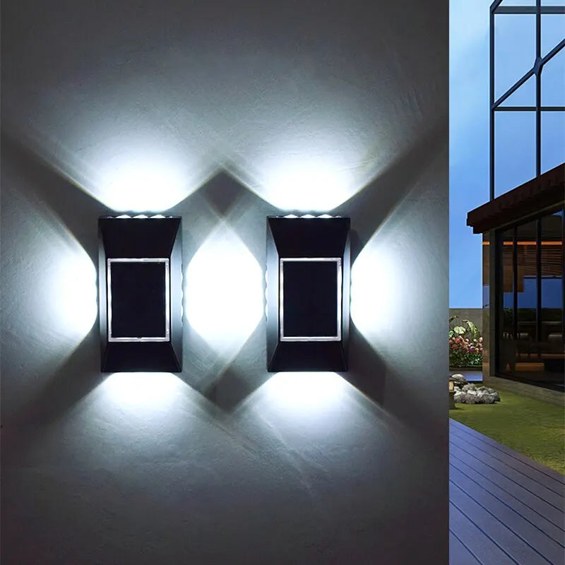 12 led Staircase Villa Balcony Lighting Solar Sensor Wall Lights Royal Lights & Home Decor