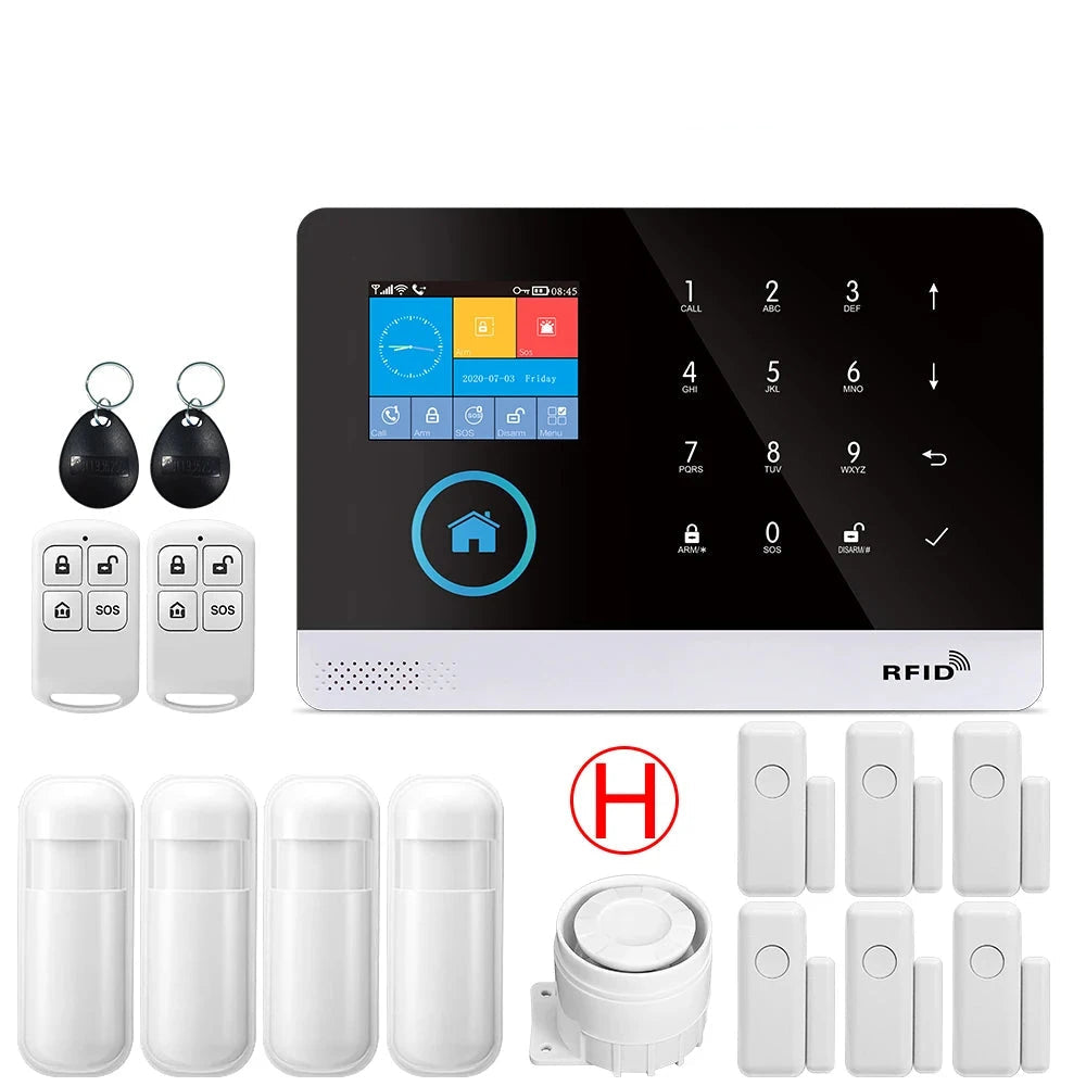 Alarm System for Home Burglar Security