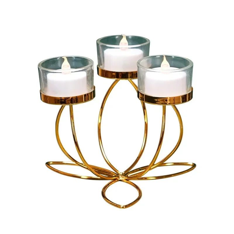 Candlestick Holders Modern Table Decoration Royal Lights & Home Decor
