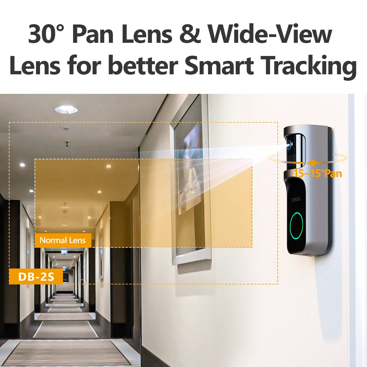 3MP Video Doorbell 2S Kit WiFi Smart Video Intercom