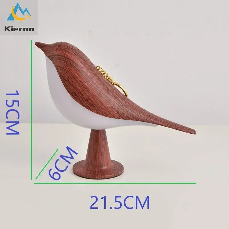 Modern Simple Magpie Led Desk Light Bedroom Study Bedside Lamp Royal Lights & Home Decor