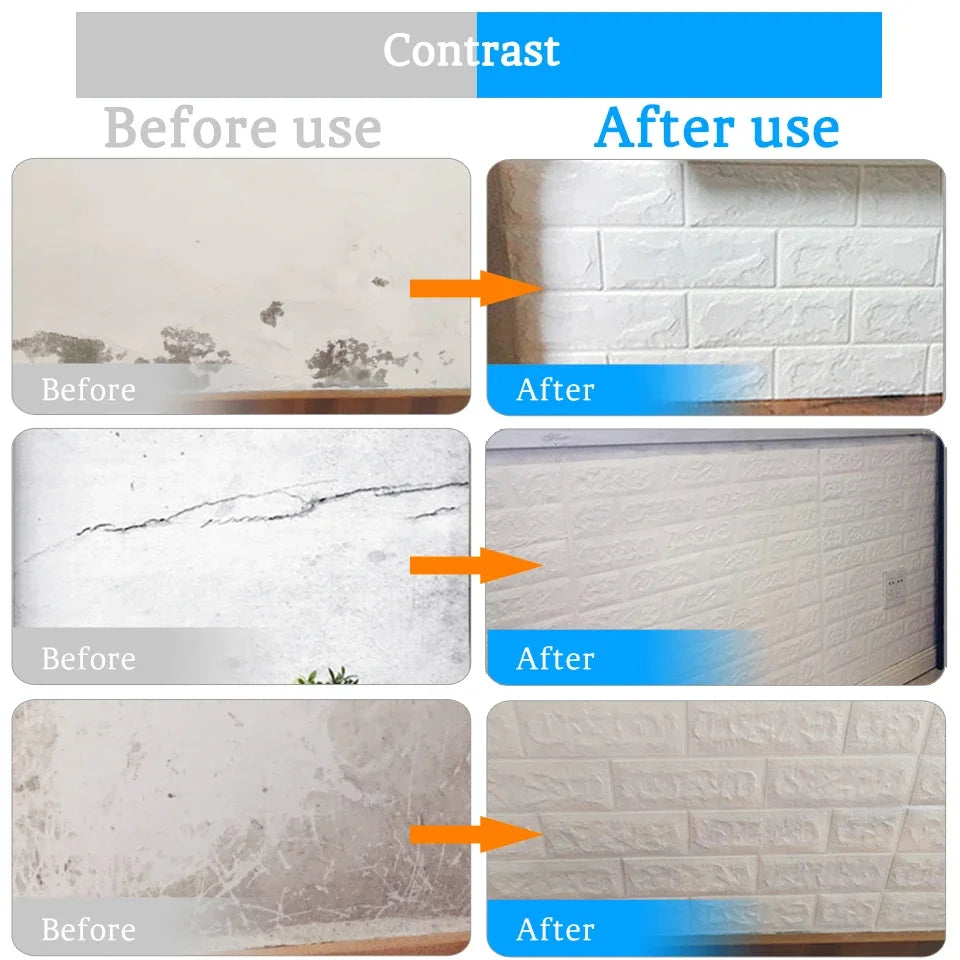 Antique Foam Brick Wallpaper Royal Lights & Home Decor