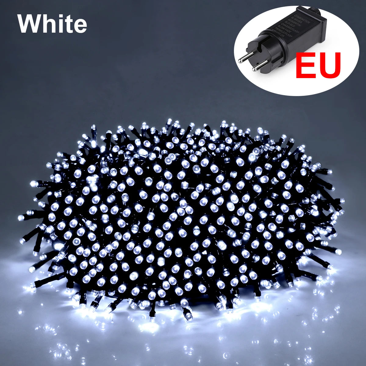 10M-100M Fairy Lights LED String Garland Christmas Light Waterproof Outdoor