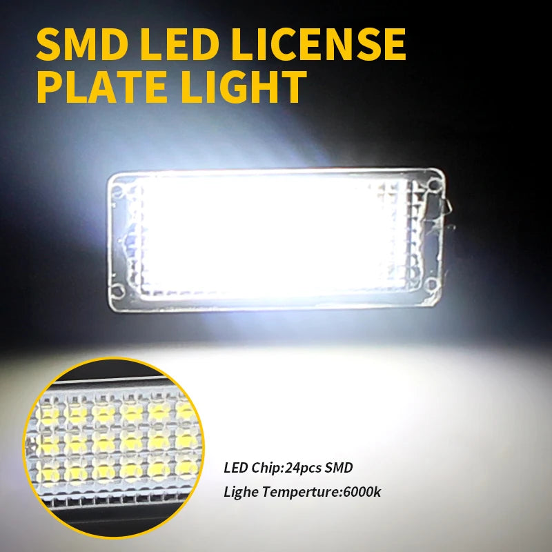 Led License Number Plate Lights Bulb For Audi - Royal Lights & Home Decor