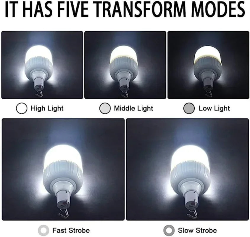 USB Rechargeable LED Emergency Lights Outdoor Portable