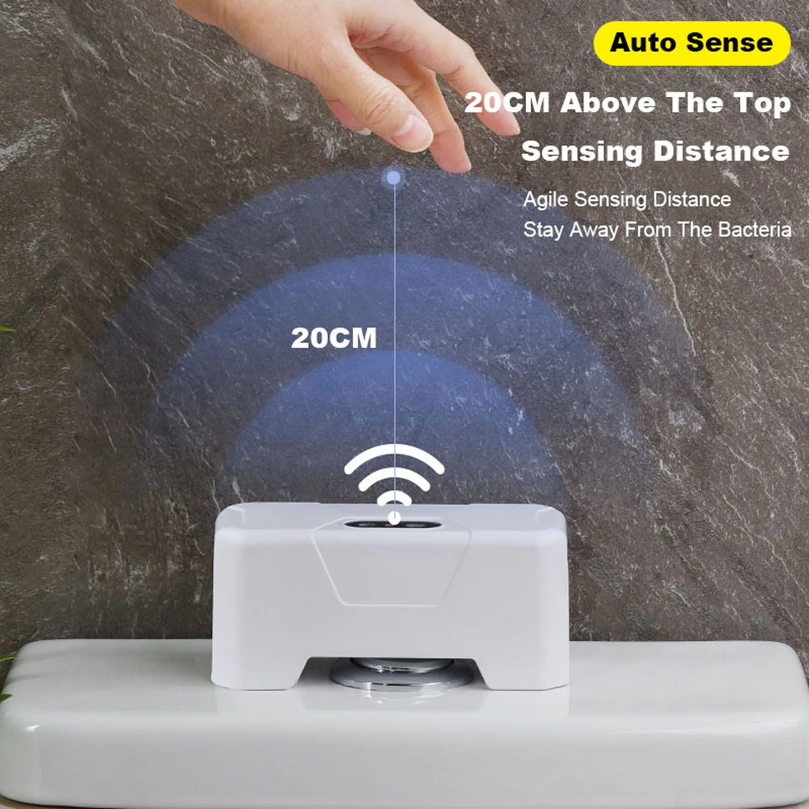 Automatic Toilet Flusher Sensor Touchless Royal Lights & Home Decor