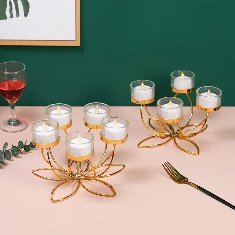 Candlestick Holders Modern Table Decoration