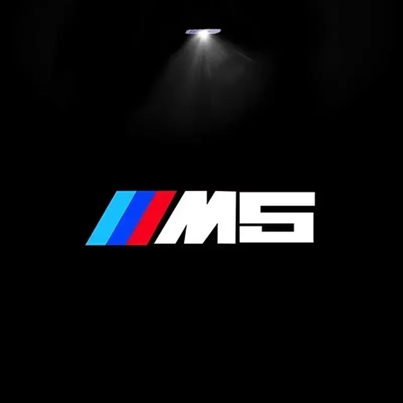 2/4Pcs LED Car HD Door Welcome Light For BMW