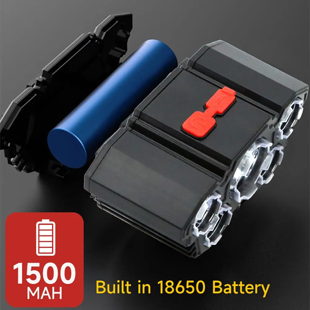 5 LED Headlamp Rechargeable - Royal Lights & Home Decor