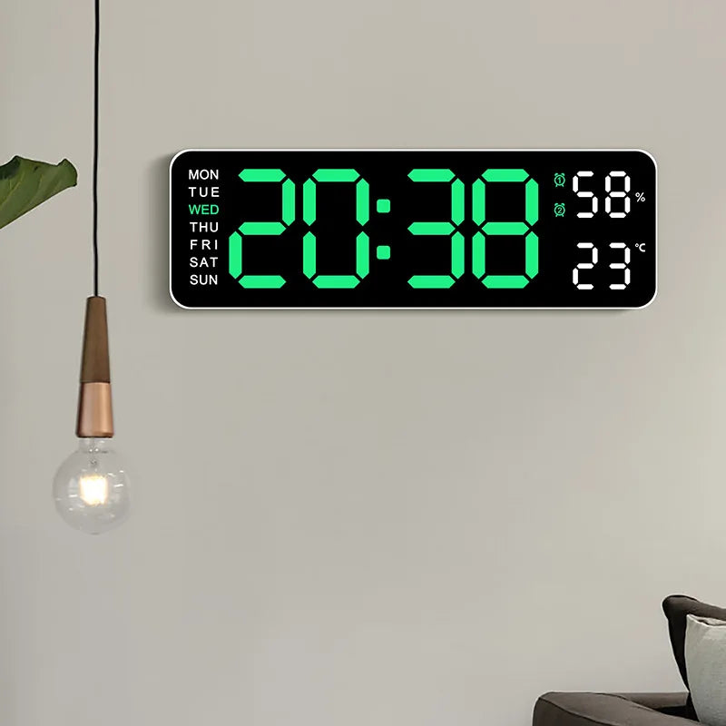 Digital Wall Clock 9 Inch