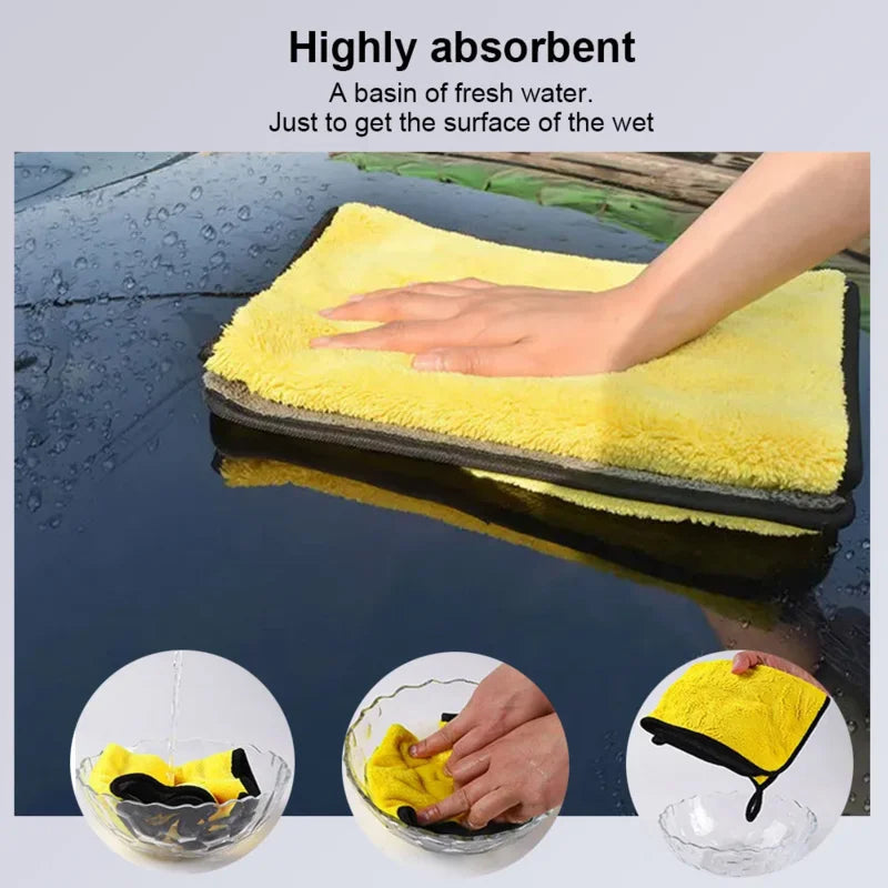 Car Wash Towels Cleaning Cloth Royal Lights & Home Decor