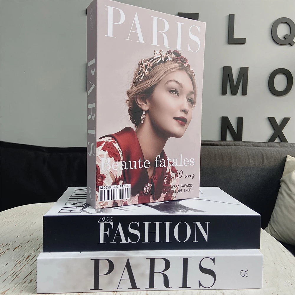Fashion Fake Books for Decoration