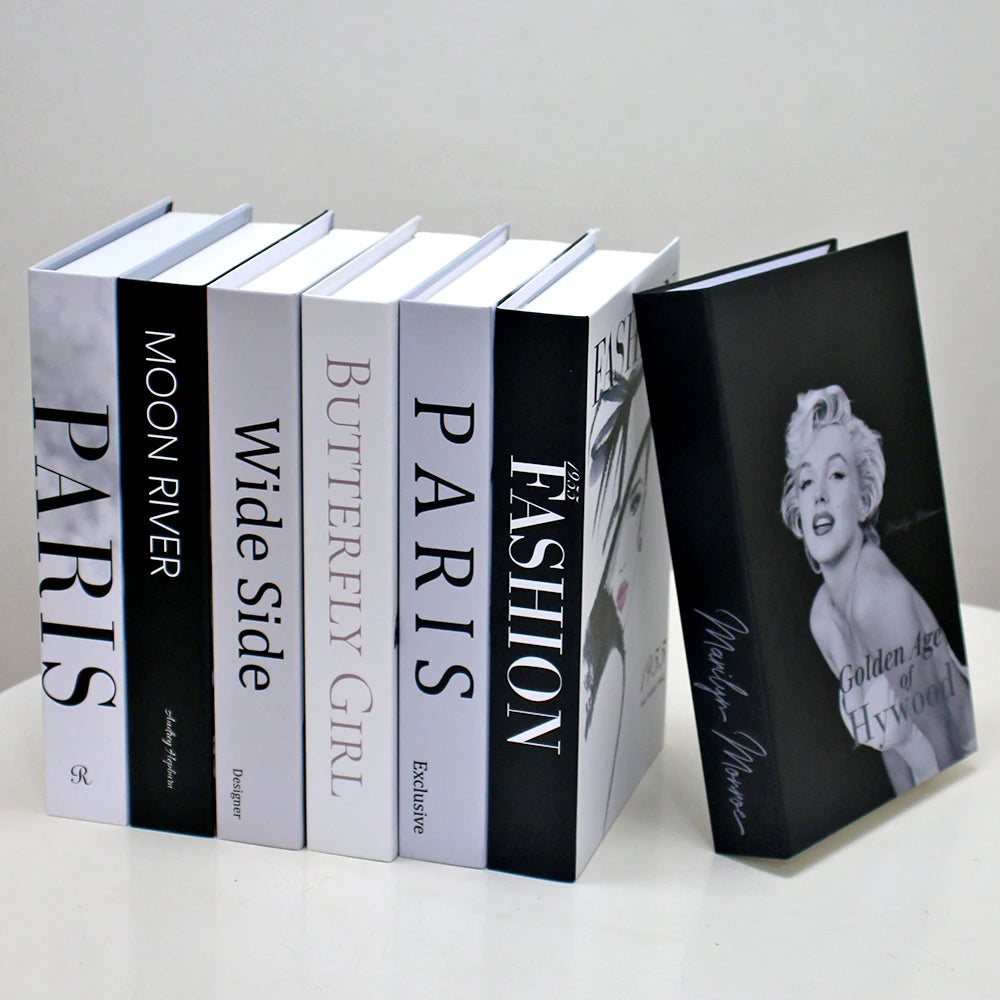 Fashion Fake Books for Decoration