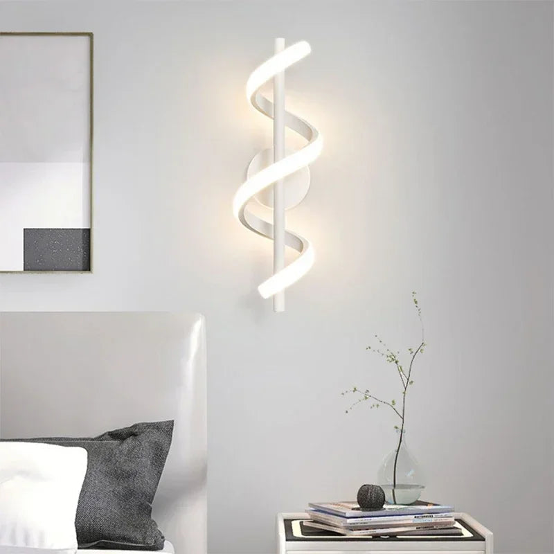 LED Wall Lamp Luxury Black White Gold Wall Decorative Lights Royal Lights & Home Decor