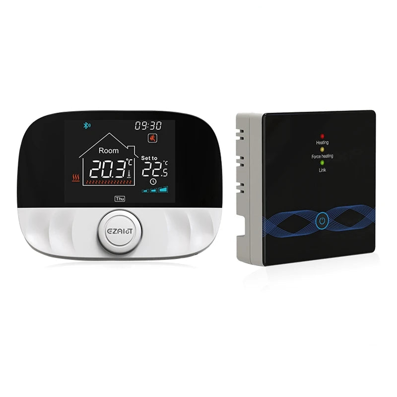 Smart WiFi Floor Heating For Gas Boiler Battery Temperature Controller