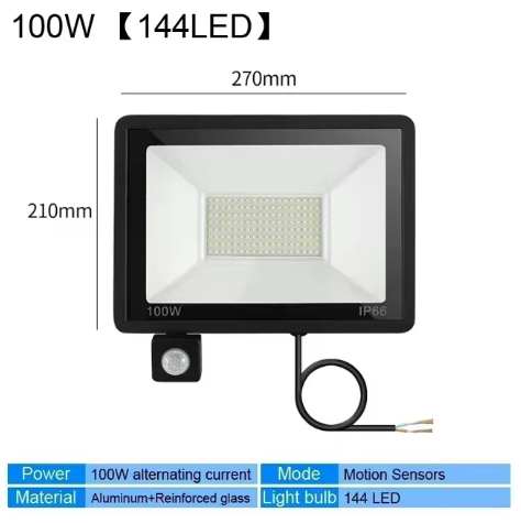 Motion Sensor LED Flood Light Royal Store & Home Decor