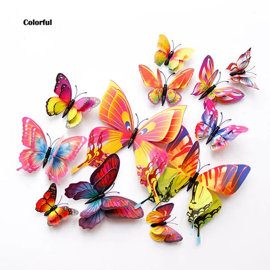 Transform-Your-Walls-with-12Pcs-Double-Layer-3D-Butterfly-Wall-Stickers Royal Lights & Home Decor