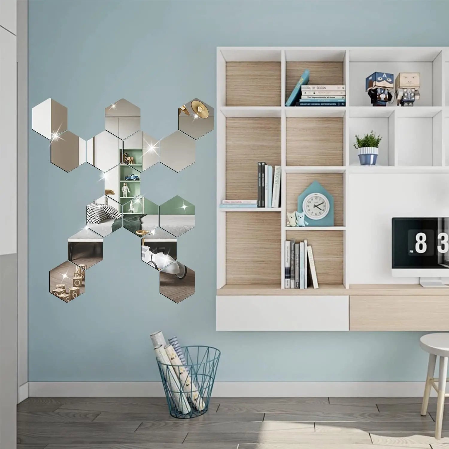 3D Mirror Wall Sticker - Royal Lights & Home Decor