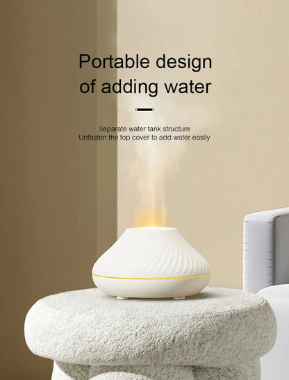 Humidifier with Color Flame Night Light Royal Lights & Home Decor
