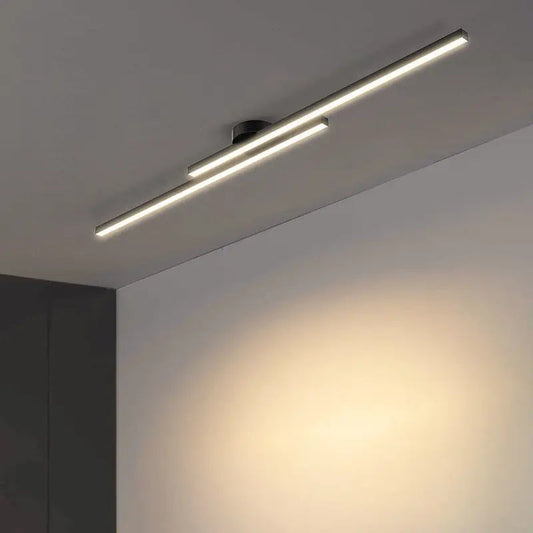 Long Aluminium LED Ceiling Light Modern Creative Design Royal Lights & Home Decor