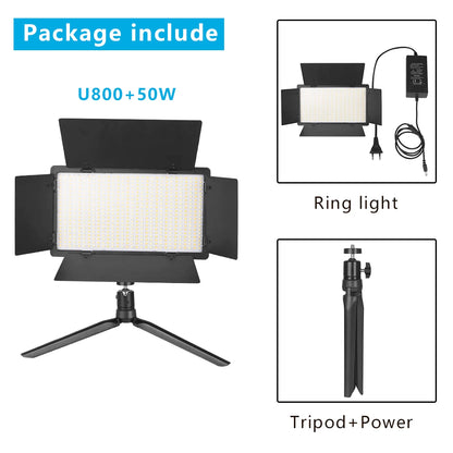 LED Photo Studio Light for Tiktok Youbute Game Live Video Lighting Portable