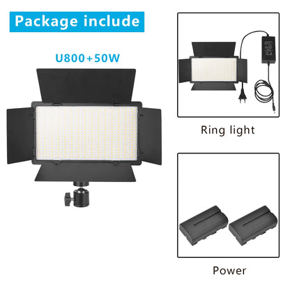 LED Photo Studio Light for Tiktok Youbute Game Live Video Lighting Portable