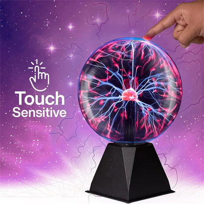 Magic Plasma Ball Lamp LED Atmosphere Night Light Touch control