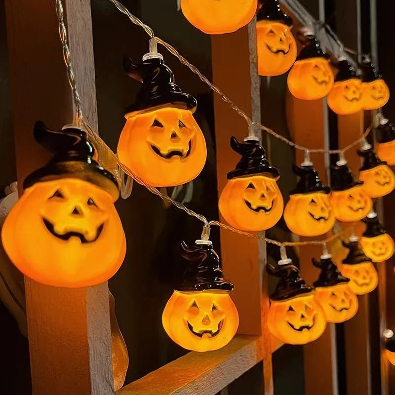 Halloween Pumpkin String Lights