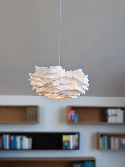 Hanging Chandelier Home Decor Stainless Steel Cloud Shaped Design Pnendant Light
