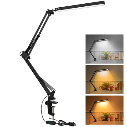 LED Desk Lamp with Clamp 10W