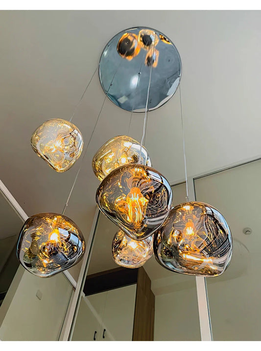 LED PVC Pendant Lights Lava Pendant Lamp