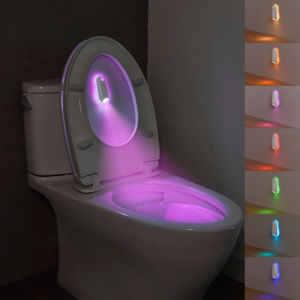 LED Smart Motion Sensor Night Light, Toilet Seat Lights Royal Lights & Home Decor