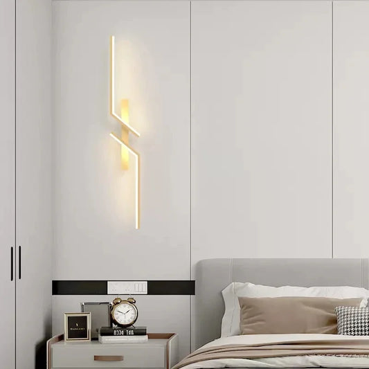 LED Wall Lamp Modern Minimalist Strip Wall Decor Lights