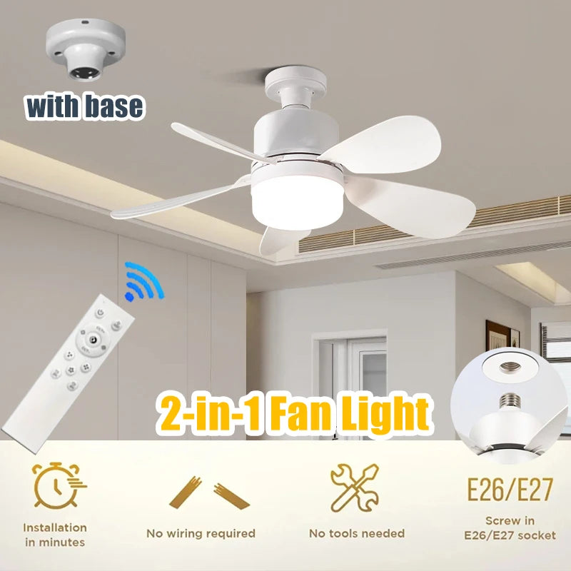 Lamp Head Five Leaf Fan Light