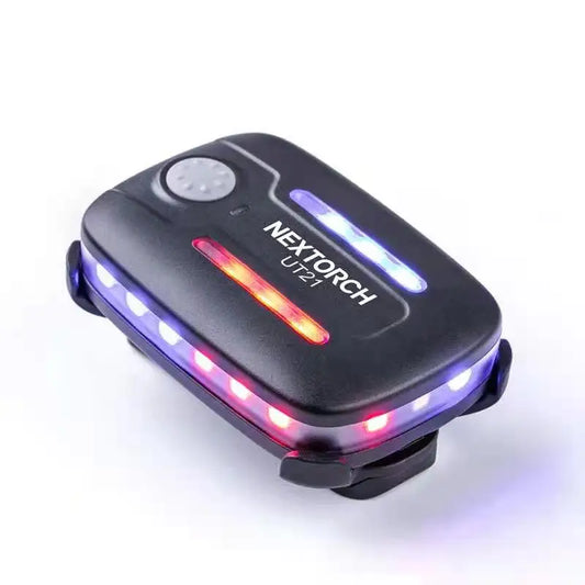 UT21 bike light on a white background