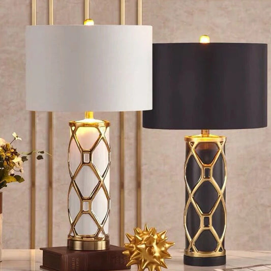 Modern luxury Bedroom Bedside Desk Lamp