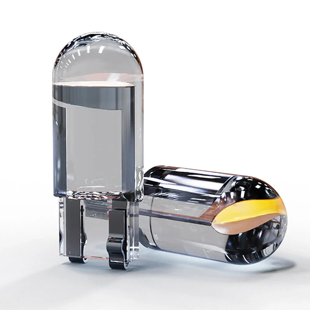 Newest W5W Led T10 Car Light COB LED Glass 6000K 