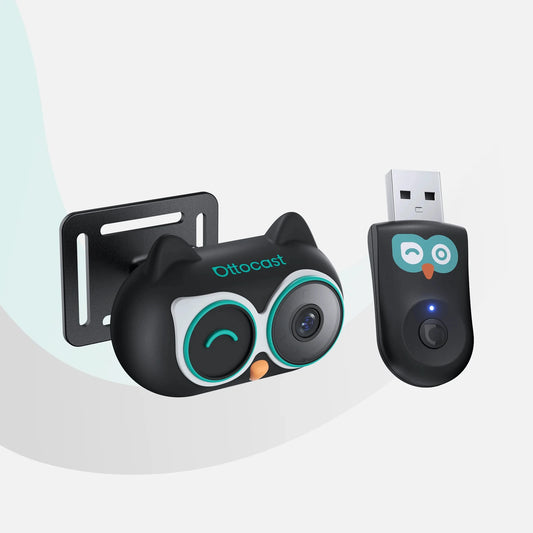 Ottocast Car Rear Seat Camera for Baby Pets Kids