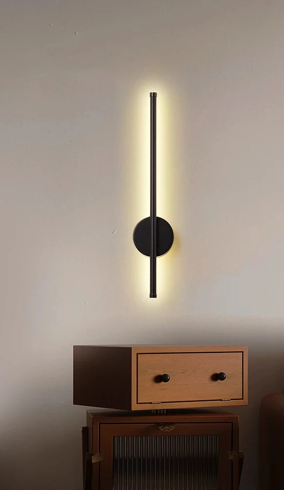 Rechargeable 50cm/80cm Wall Light Wireless LED Internal Wall Sconce with Remote Control